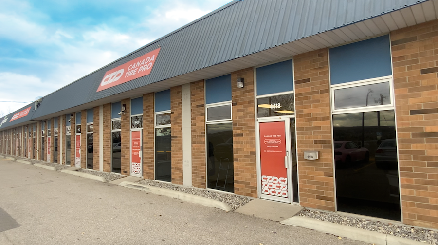 Canada Tire Pro Tire Shop Calgary Front Of Building